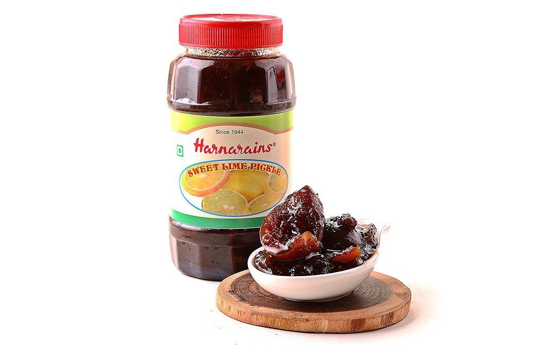 Harnarains Sweet Lime Pickle    Jar  500 grams